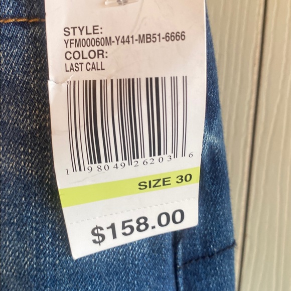 Scotch & Soda NWT THE CURRENT High Rise Barrel Leg Button Fly Denim Jeans 10/30 - Picture 14 of 16